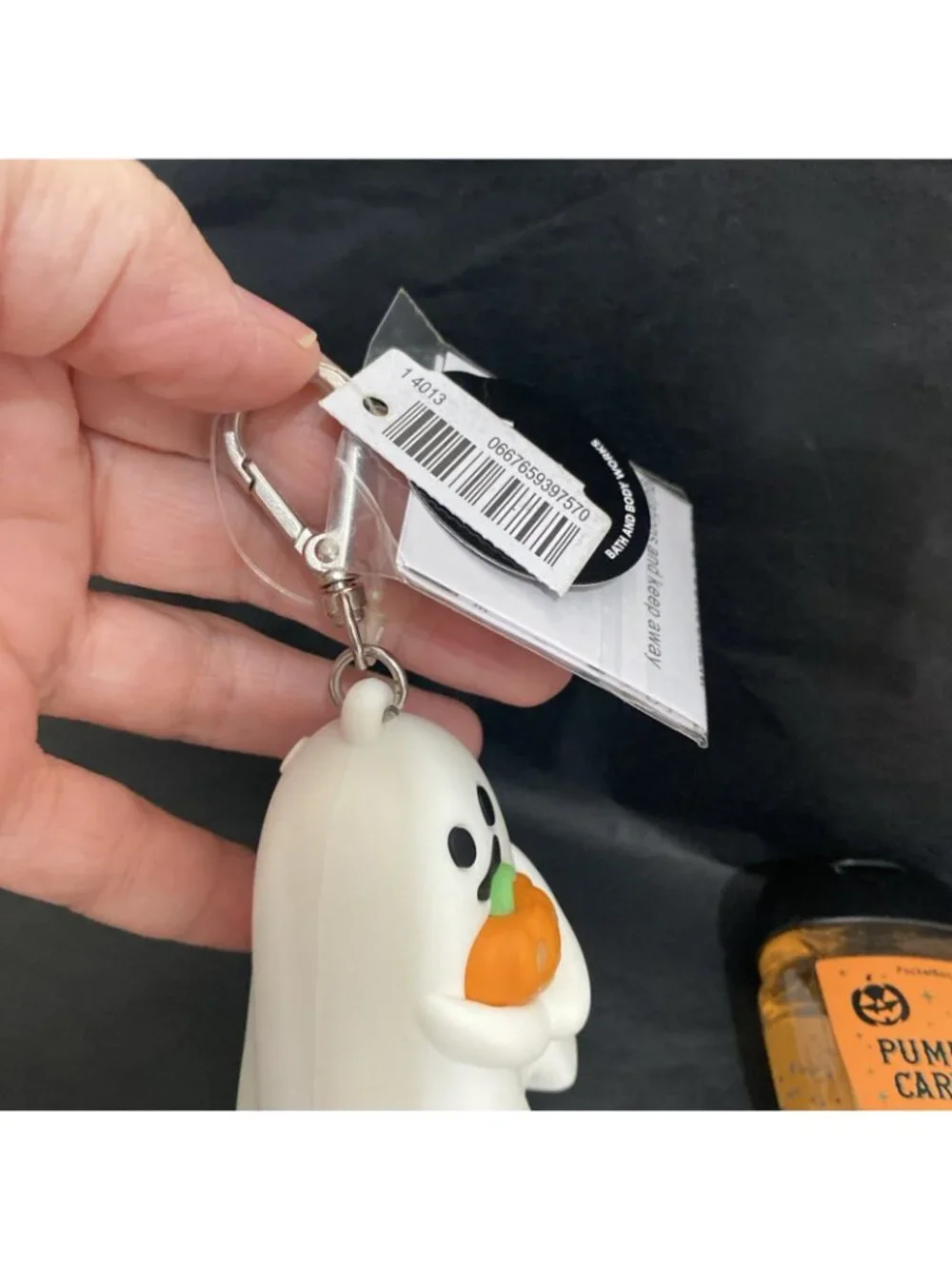 Halloween Light-Up Glow-in-Dark Ghost PocketBac Holder Bath & Body Works